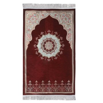 Renkli Göbekli Lüks Astarlı Şönil  25'Li