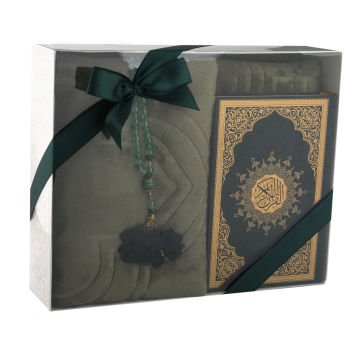 Hediyelik Seccade Kuran-ı Kerim Tesbih Seti 10'Lu