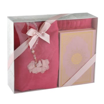 Hediyelik Seccade Kuran-ı Kerim Tesbih Seti 10'Lu