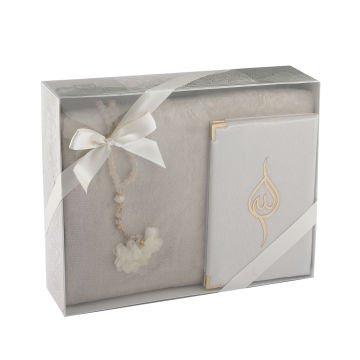 Hediyelik Seccade Tesbih Yasin Seti 10'Lu