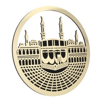 40 Cm Pleksi Kabe Pano Gold