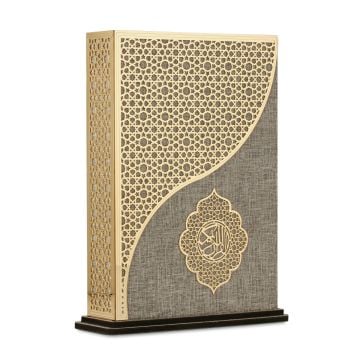 20*27 Cm Kurtuba Güneş Gold Pleksili Orta Boy Dikey Kutu Gri