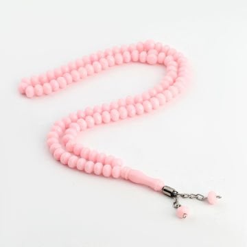 99'Luk 8 Mm Zümrüt Tesbih (50 Adet) Pembe