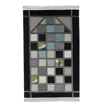 Astarlı Patchwork Seccade Siyah