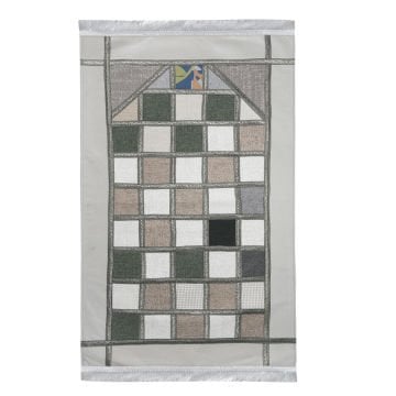 Astarlı Patchwork Seccade Krem