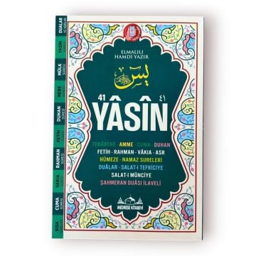 17x25 Cm 128 Sayfa Orta Boy 41 Yasin Kitabı Yeşil