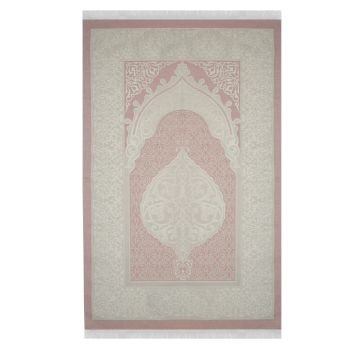 Azra Serisi Eid Mubarak Aksesuarlı Kuran-ı Kerim Seti Pembe - Bilgisayar Hatlı