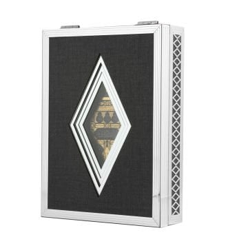 20x29x6 Cm Prizma Plaket Kuran-ı Kerim Tesbih Kutusu Siyah