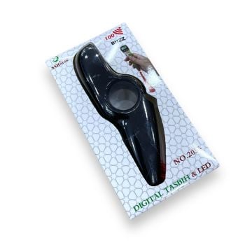 Dijital Ledli Yeni Nesil Zikirmatik Siyah