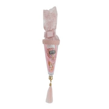Şeffaf Huni Zikirmatik Tesbih Seti Pembe
