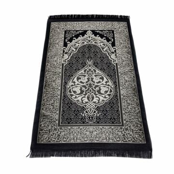 Pamuk Tafta Seccade Siyah