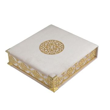 23x25 Cm Osmanlı Serisi Kuran-ı Kerim Tesbih Kutusu Pembe