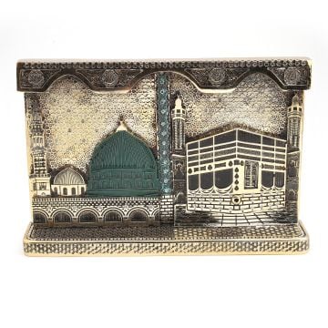 29x19 Cm Kabe Ravza Biblo Gold