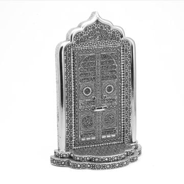 14x21 Cm Kabe Kapısı Biblo Gümüş