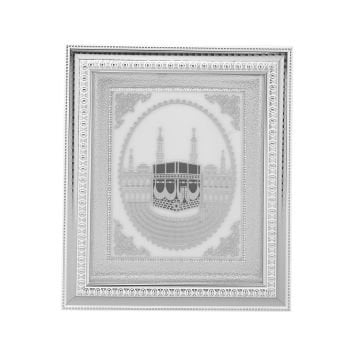 33x40 Cm Kabe Pano Gümüş-Beyaz
