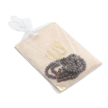 Hediyelik Yasin Tesbih Tül Kese Seti