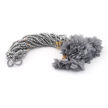 99'Luk 6 Mm Kristal İki Tül Güllü Tesbih 50'Li