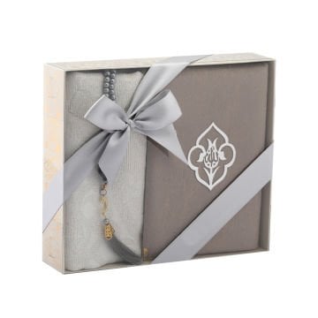 Hediyelik Kuran-ı Kerim Seccade Tesbih Seti 24'Lü