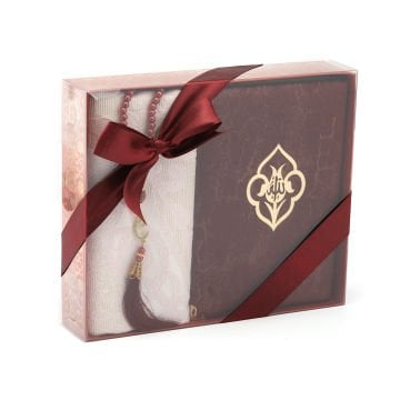 Hediyelik Kuran-ı Kerim Seccade Tesbih Seti 24'Lü