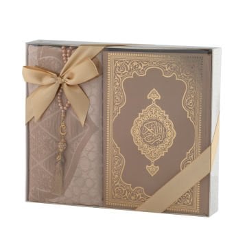 Hediyelik Seccade Kuran-ı Kerim Tesbih Seti 12'Li