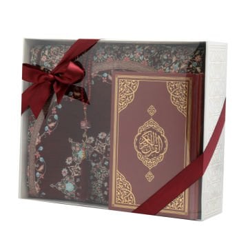 Hediyelik Seccade Kuran-ı Kerim Tesbih Seti 10'Lu