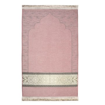 Onur Sade Şönil Seccade Pembe