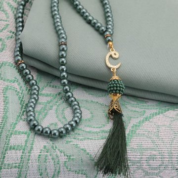 Hediyelik Seccade Şal Tesbih Seti