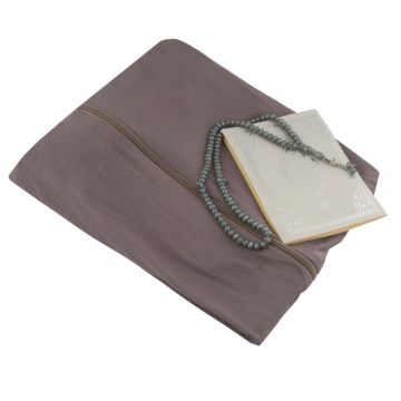 Kız Çocukları İçin Namaz Elbiseli Yasin Tesbih Seti Gri