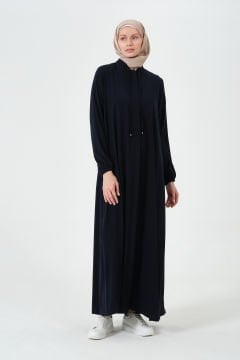 Yarım Mevlana Ferace Lacivert - 50