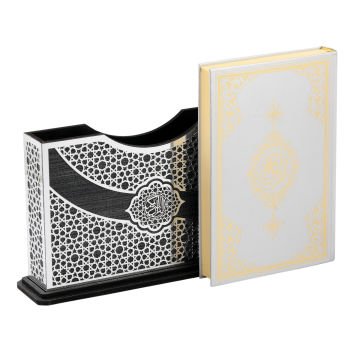 29x18 Cm Kurtuba Pleksili Yatay Orta Boy Kuran-ı Kerim Kutusu