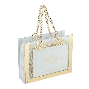 Hediyelik Kuran-ı Kerim Seccade Tesbih Zikirmatik Seti