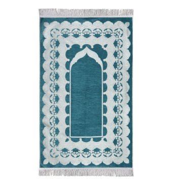 Süper Lüks Astarlı Şönil Seccade 10'Lu