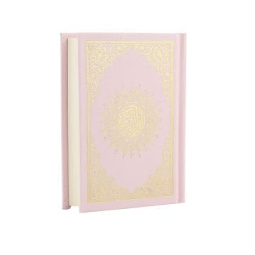 8x12 Cm Cep Boy Medine Hatlı Kuran-ı Kerim Pembe