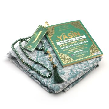 Hediyelik Yasin Seccade Tesbih Seti 30'Lu