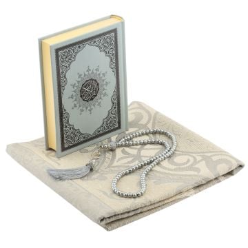 Hediyelik Seccade Kuran-ı Kerim Tesbih Seti
