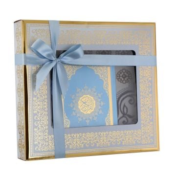 Miraç Serisi Kadife Seccade Kuran-ı Kerim Seti 6'Lı