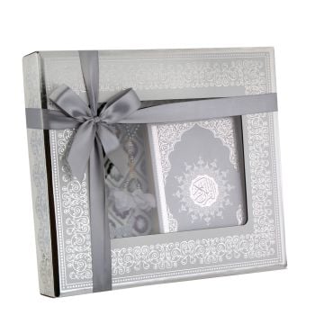 Miraç Serisi Kadife Seccade Kuran-ı Kerim Seti 6'Lı