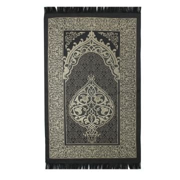 Kabe Serisi Kuran-ı Kerim Seccade Seti No:1 Siyah