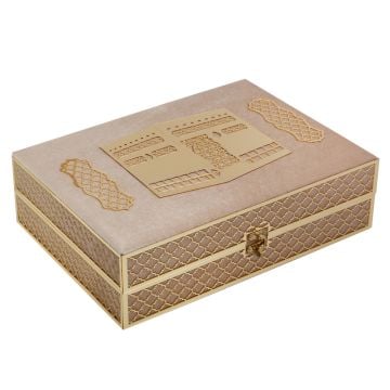 Kadife Kabe Model Kuran-ı Kerim Seti Vizon