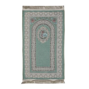 Saçaklı Şönil Çocuk Seccade mint