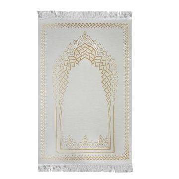 Makam-ı İbrahim Kuran-ı Kerim Kutusu Krem