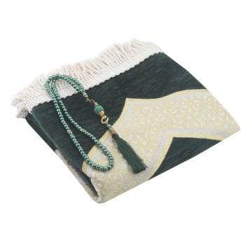 Açelya Serisi Hediyelik Seccade Tesbih Seti