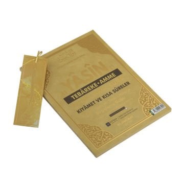 13x17 Cm 8 Farklı Renk Seçeneği 128 Sayfa Çanta Boy Renkli Arapça/Türkçe Yasin Kitabı (50 Adet)