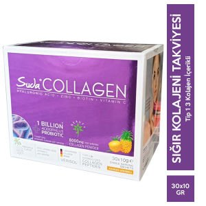 Suda Collagen Probiotic Pineapple 10 gr 30 Saşe 8681571354383