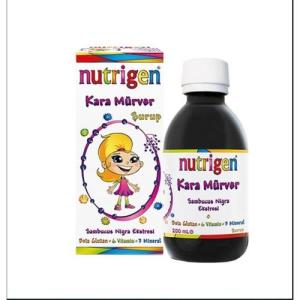 Nutrigen Elderberry Kara Mürver + Beta-Glukan + Bal Şurup 200 ml 8692860200878