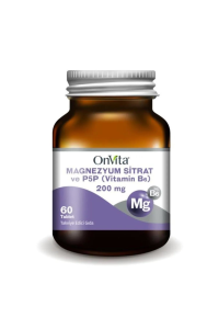 Onvita Magnezyum Sitrat & P5P 60 Tablet 8683148630180