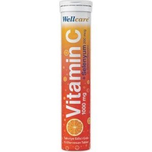 Wellcare Vitamin C + Selenyum 200 mcg 1000 mg