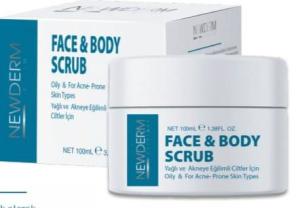 NEWDERM Face Body Scrub 100 ML 8699153019759