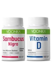 Voonka Vitamin D + Sambucus Nigra Avantajlı Kış Paketi 8682241302925