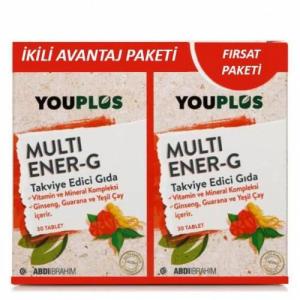 Youplus Multi Ener-G Multivitamin 30 Tablet 2'li Avantaj Paketi 8699514011286